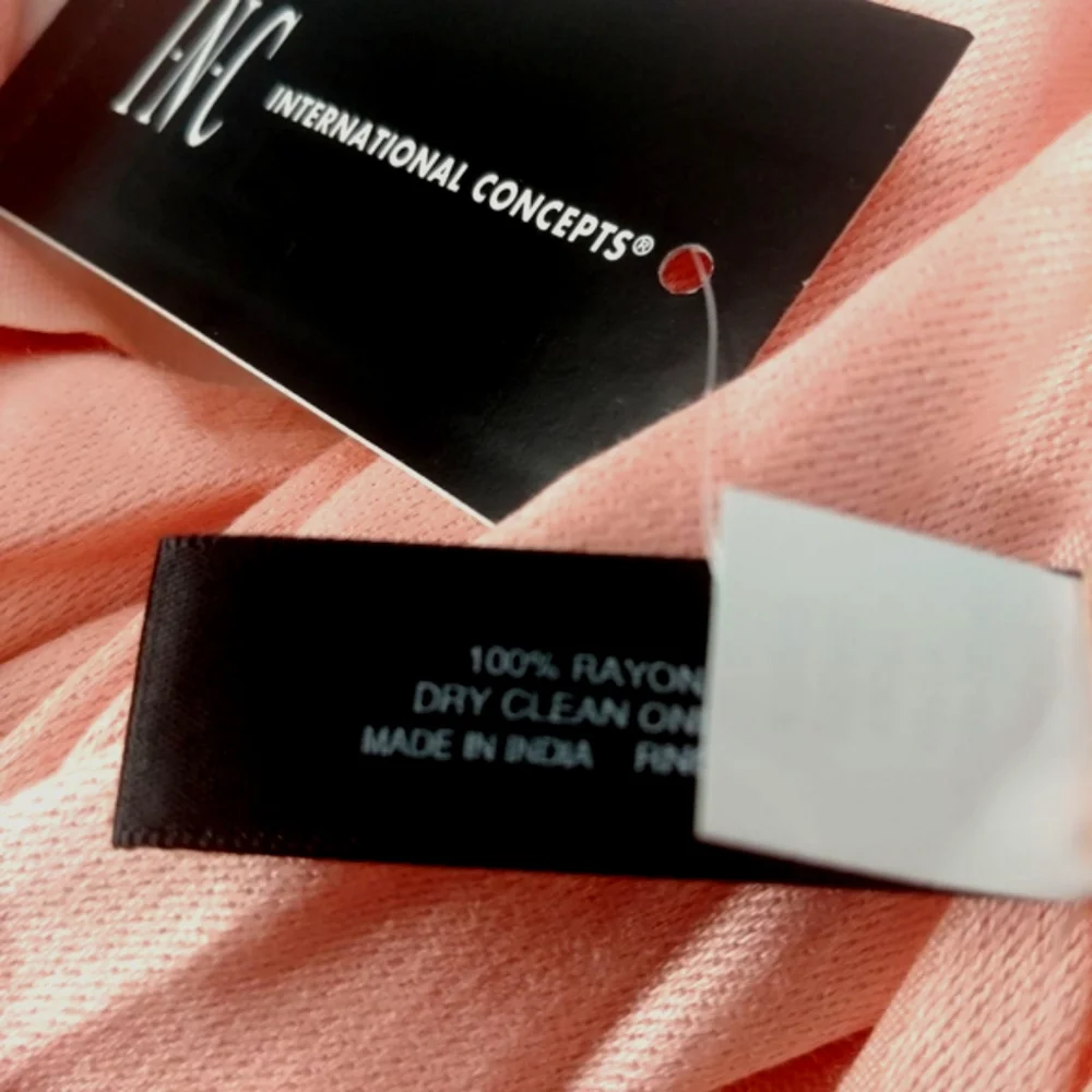INC Peach Gem Scarf One Size